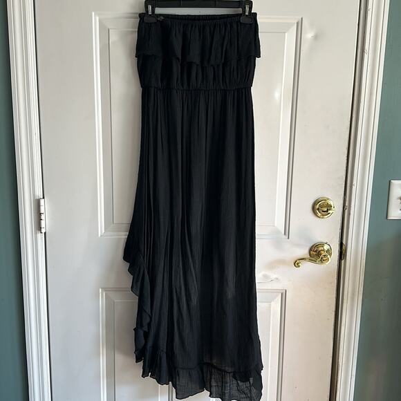 Annabelle Women’s Black Strapless‎ High Low Dress Small - Picture 2 of 7